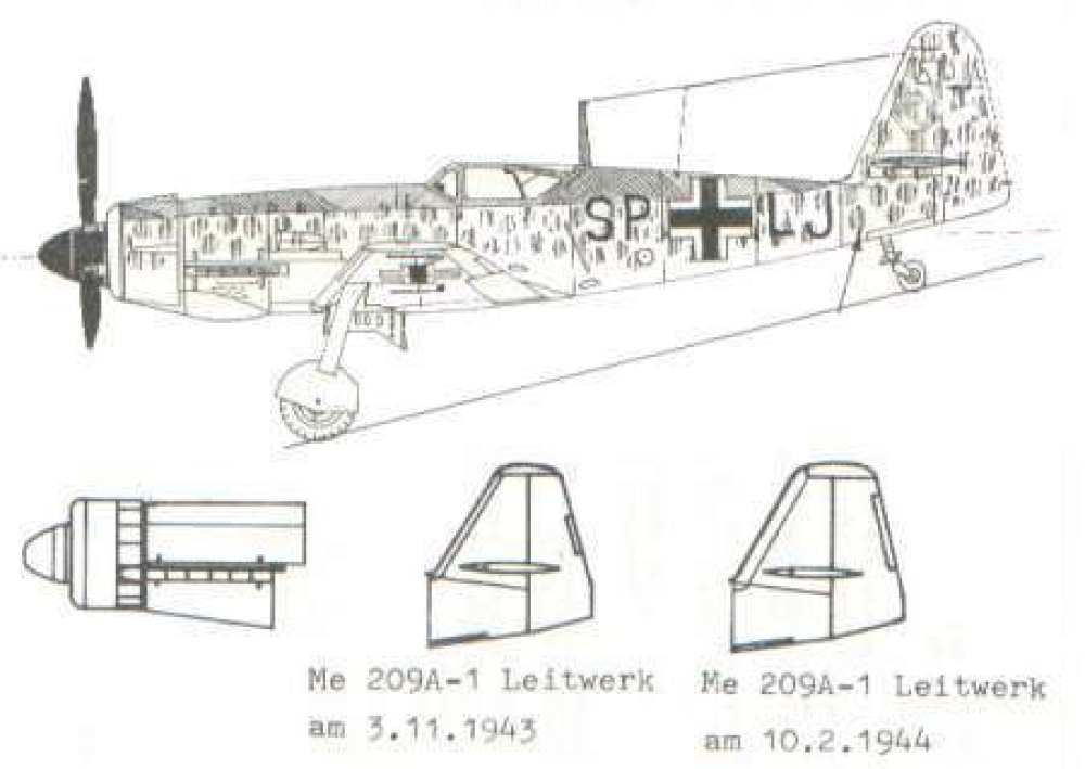 Messerschmitt Me 209 A-1 / A-2